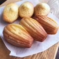 h_m_k_'s cooksnap of when they made 【ヘソ出現！】正統派のマドレーヌ。.