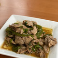 クックIT9OT1☆'s cooksnap of when they made 牛肉とピーマンのウスターソース炒め。.