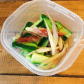 胃袋わっしょい's cooksnap of when they made 簡単！きゅうりとみょうがの浅漬け。.