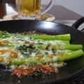 ダイナマイト漆黒's cooksnap of when they made アスパラのチーズ焼き(*´╰╯`๓)♬.
