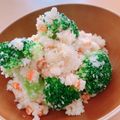 ☆３匹の子ぶた☆'s cooksnap of when they made おからとブロッコリーのナムル風中華煮.