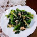 ももんじゃー's cooksnap of when they made 小松菜のツナ合えおひたし.