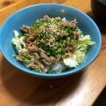 otohana's cooksnap of when they made 豚こま肉で簡単豚丼.