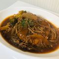 ボブ♪'s cooksnap of when they made 冷凍ハンバーグで煮込みハンバーグ風.