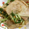 たみぞう1976's cooksnap of when they made 簡単♡豚こまと水菜の炒め物！豚丼にも！.