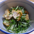 ゑびす's cooksnap of when they made 厚揚げと水菜の炊いたん.