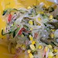 ハーマイオニー☆'s cooksnap of when they made 彩り野菜とカニカマのポン酢ごま油サラダ.