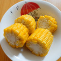 ゆず☆ななみ's cooksnap of when they made 甘～い♡皮ごとレンチンとうもろこし.