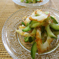 solapapa's cooksnap of when they made さっぱり♡きゅうりとちくわの酢の物.
