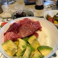 Nana983's cooksnap of when they made まぐろとアボカドとろろ丼～和カフェ風♪.
