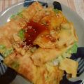 べに茶's cooksnap of when they made 好き嫌いなし簡単チヂミ.