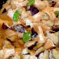 むすみちゃん's cooksnap of when they made 鶏肉となすの梅おろし煮.