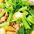 nakotarin's cooksnap of when they made 水不使用！かぶと鶏ひき肉のトロトロ味噌煮.