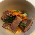 きいろのトリ's cooksnap of when they made 夏バテに最適 ☆ 小松菜と焼豚の炒め物.