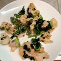すけらっちょ's cooksnap of when they made ほうれん草と豚肉のオイスターソース炒め.
