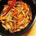 あいこうまま's cooksnap of when they made 超簡単！きんぴらゴボウ.