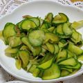 ゆけり３兄弟's cooksnap of when they made きゅうりとミョウガのピリ辛漬け.