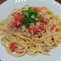 がみっこ's cooksnap of when they made ♥しらすのレモンバターパスタ♥.