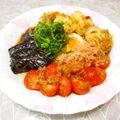 ＠迷子＠'s cooksnap of when they made ☆素揚げ茄子載せのさっぱりサラダうどん☆.