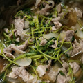tamago大好き's cooksnap of when they made 節約簡単☆豆苗と豚コマのあっさり煮☆.