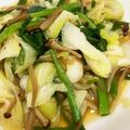 emiʕ•ᴥ•ʔ's cooksnap of when they made ねぎとニラのナムル.