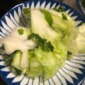 Maaooo's cooksnap of when they made 新キャベツと大葉の簡単浅漬け.