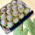 ﾄﾀ☆1228's cooksnap of when they made ＨＢ♪抹茶ミニパン＆あんぱん.
