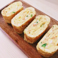 ほろぴ's cooksnap of when they made 美味しすぎて困る！オキアミとネギの卵焼き.