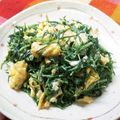 平野由南（ひらのゆな's cooksnap of when they made *おかひじきと炒り卵のサラダ*.