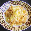 ひさかた's cooksnap of when they made パスカルのポロ葱だけのパスタ.