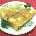 さとみわ's cooksnap of when they made 思い出朝食★父の玉子焼きカレートースト①.