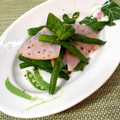 horseland's cooksnap of when they made ☀ハムといんげんのバジル炒め☀.