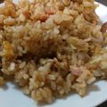 あゆたっくん's cooksnap of when they made *焼きそば粉末ソースdeチャーハン*.