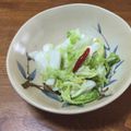 おはなすき's cooksnap of when they made ☆白菜の即席な漬け物☆.