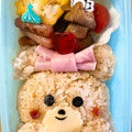ななすけ＊'s cooksnap of when they made 簡単 キャラ弁 ＊くまちゃんおにぎり.