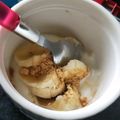 クックUL8OCM☆'s cooksnap of when they made 黒糖きな粉バナナ♪ヨーグルトを添えて♡.