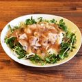 ♡yummy♡'s cooksnap of when they made 大根ポン酢タレの豚しゃぶ備忘録.