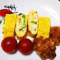 のり子のおかず♪'s cooksnap of when they made ネギとチーズのふわとろ玉子焼き.
