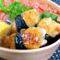 noriko912's cooksnap of when they made 簡単＊ささ身の海苔巻きマヨポン炒め.