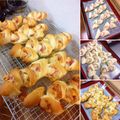 きよ☆よし's cooksnap of when they made HBで簡単♪おウチで本格✽ベーコンエピ.