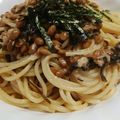 hakachan's cooksnap of when they made 納豆ツナパスタ.