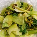 ねぞろ's cooksnap of when they made レンジで3分！チンゲン菜の炒め物！？.