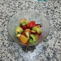 ケッケ's cooksnap of when they made プラムとアボカドのマリネ.