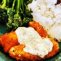 LalasCafe's cooksnap of when they made 白身魚のフライ　レモンヨーグルトソース.