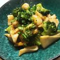 MizuhoBank's cooksnap of when they made たけのこと海老のブロッコリー炒め.