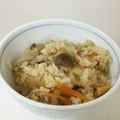 硬いプリン好き's cooksnap of when they made 素いらず♪なめ茸de簡単炊き込みご飯.
