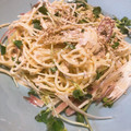 hiromi17's cooksnap of when they made みょうがとツナの柚子胡椒マヨ☆冷製パスタ.