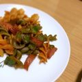 Sac’HiNa's cooksnap of when they made 弁当にも☆しめじとマカロニケチャップ炒め.