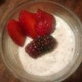 inLondon's cooksnap of when they made ❁ベリーベリーヨーグルト❁.