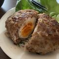 蜂屋なな's cooksnap of when they made 揚げない☆焼きスコッチエッグ.